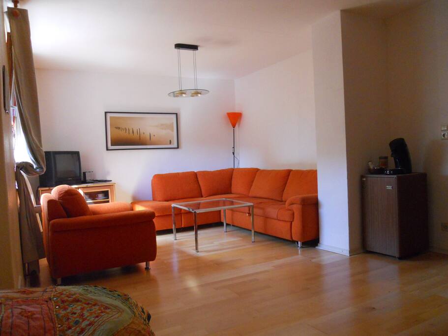 29 qm Zimmer mit Gartenblick, Minibar, Kaffeemaschine und Sitzecke