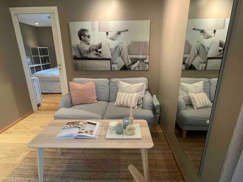 Popular Airbnb listing: Small modern apartment near Bergen Airport in Ytrebygda
