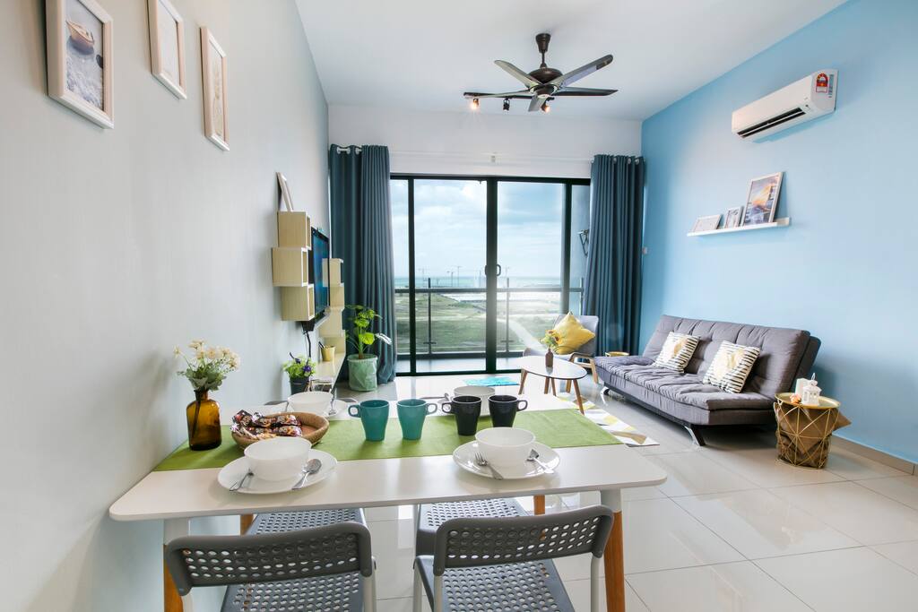 Living hall & Dining area
