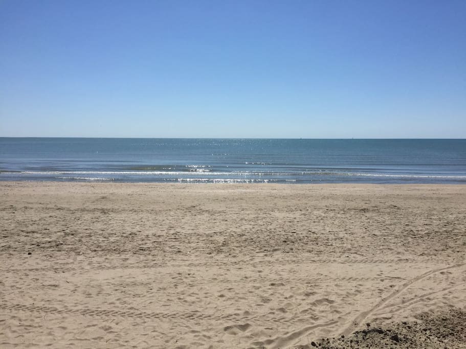 Plage de sable fin