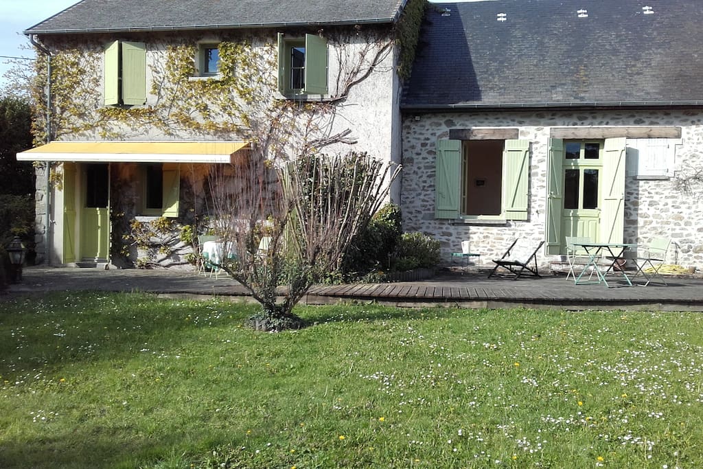 Façade côté jardin