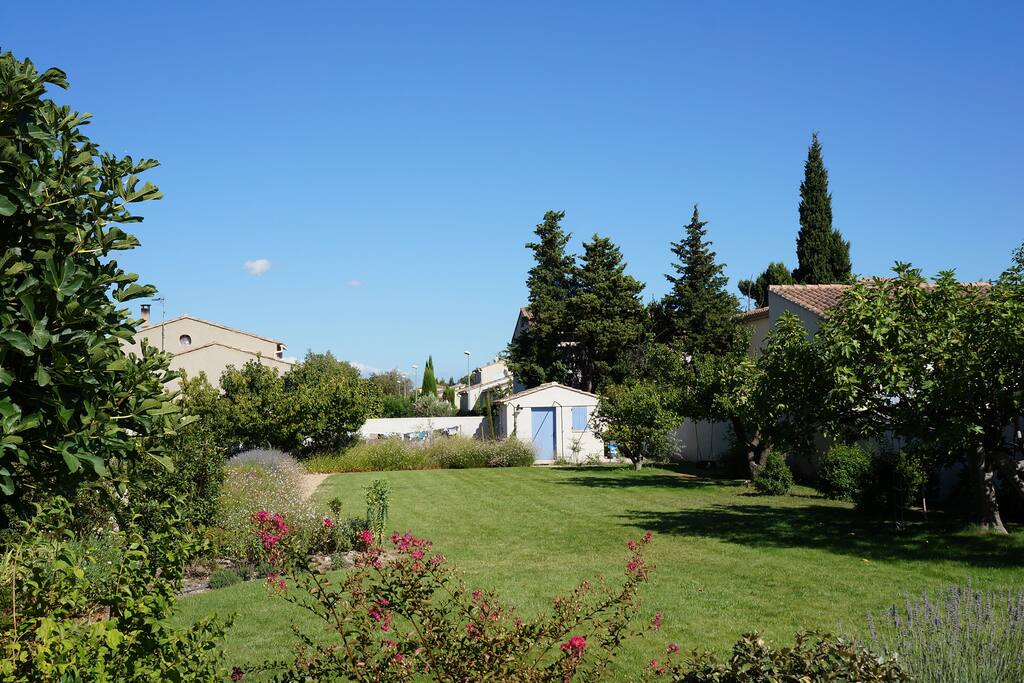 Le jardin clôturé