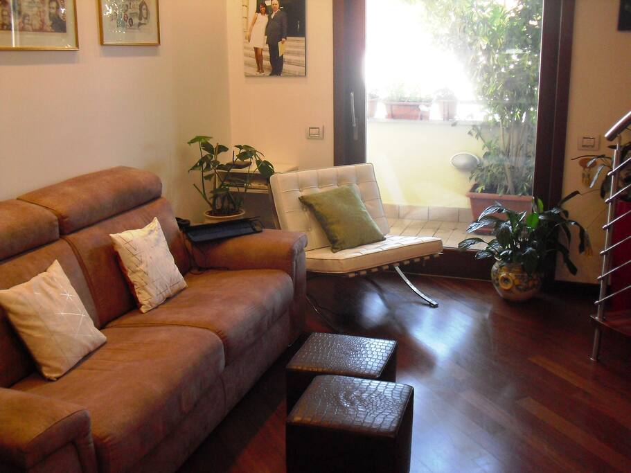 A modern home in ancient Rome...