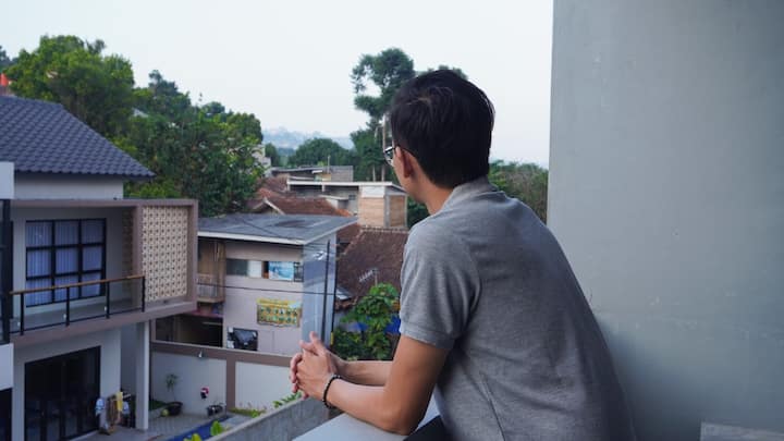 منظر من الطابق الثالث (غرفة النوم 3)