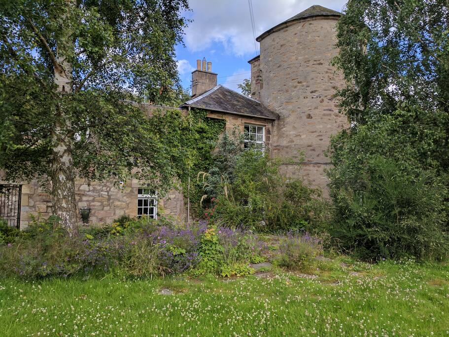 View of Castle/House from Rear Garden