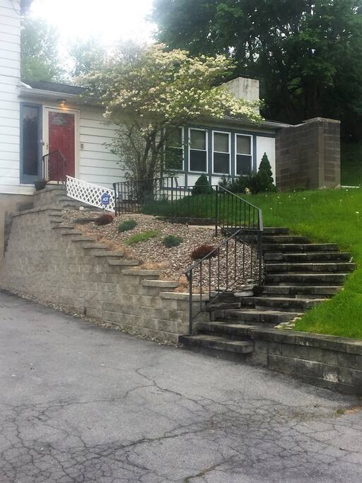 large driveway