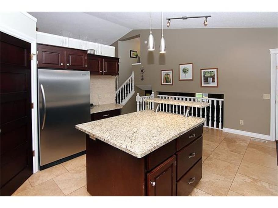 Spacious kitchen