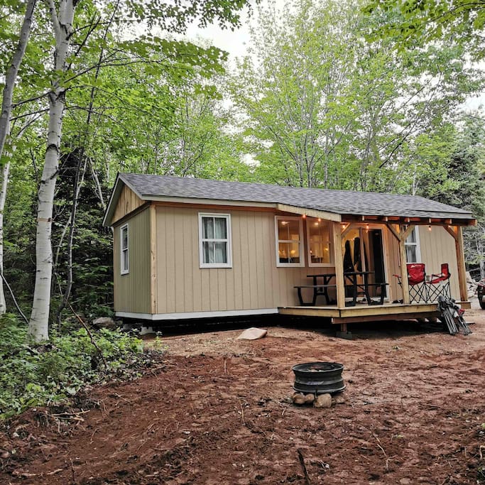 Cozy Shack Tiny houses for Rent in Dingwall, Nova Scotia, Canada