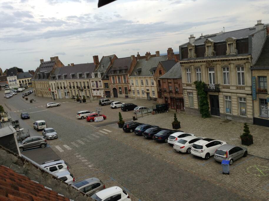 Vue magnifique sur la grand place