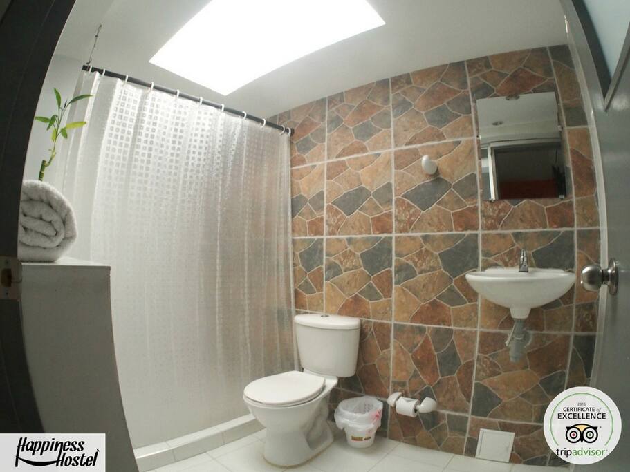 A Private bathroom
