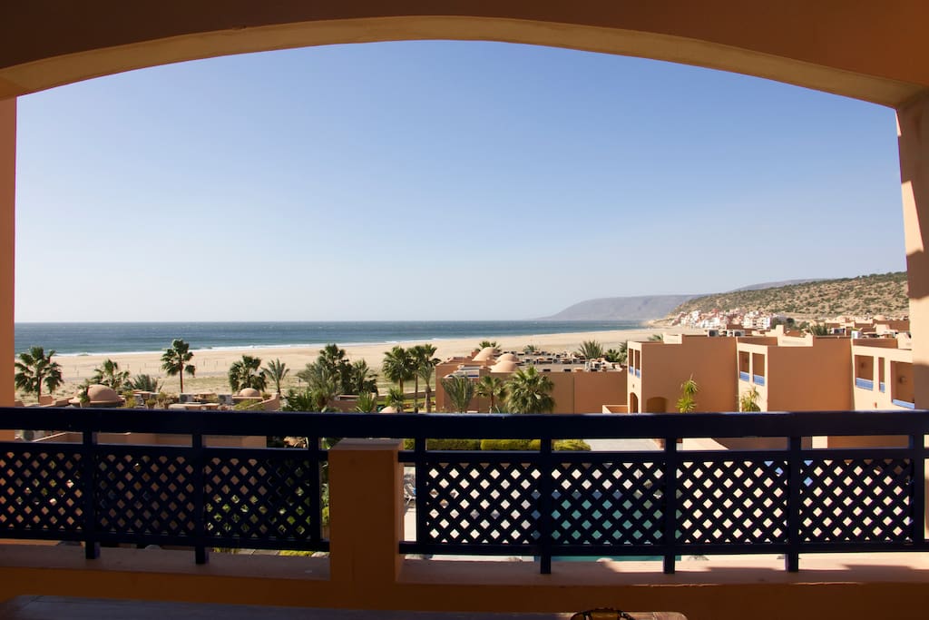 Depuis le balcon