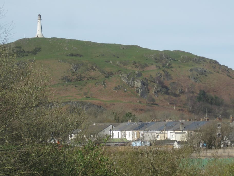 View of Hoad Hill from your bedroom