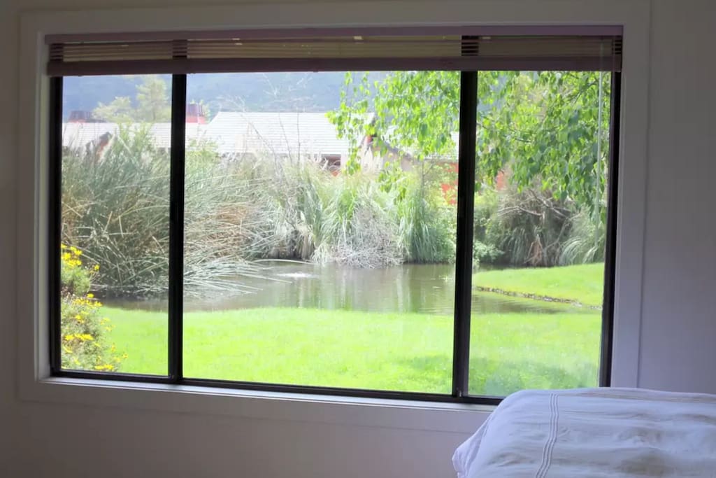 Master suite view.
