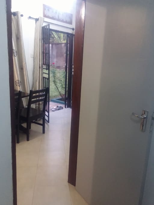 Looking from bedroom 2 to dinning area