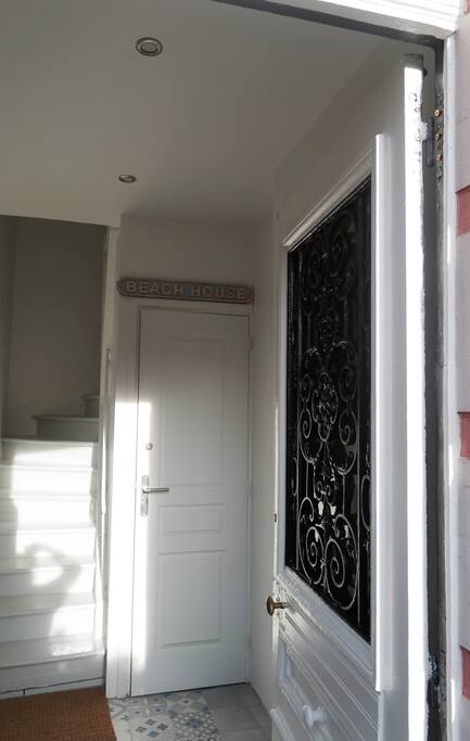 Entrée de la maison.