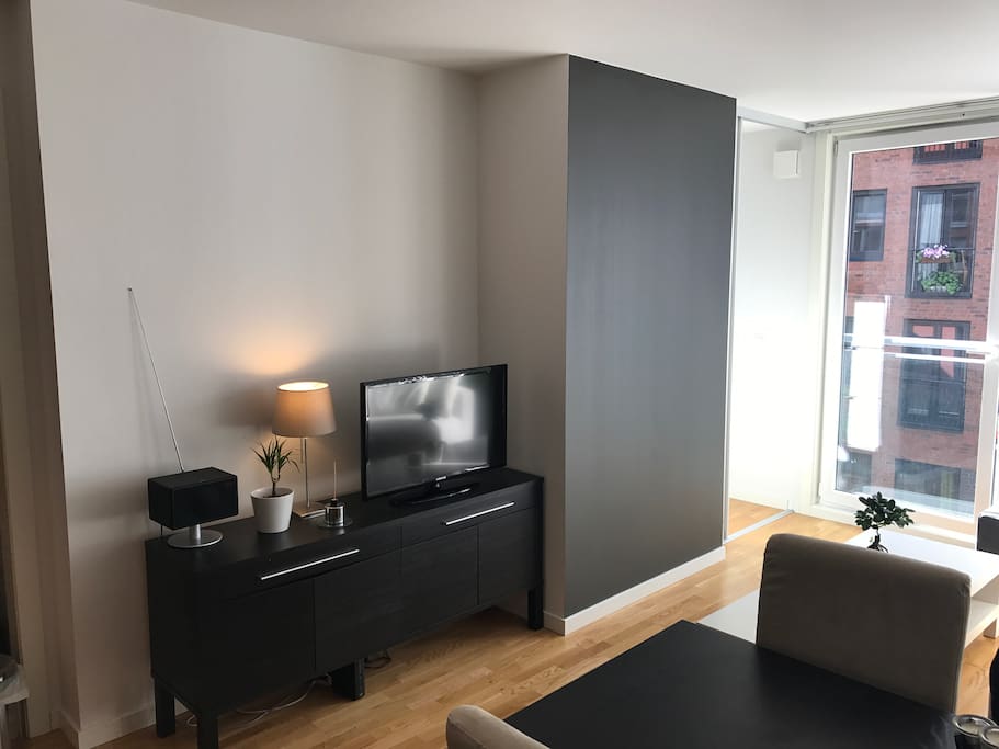 Geneva Bluetooth speaker and TV (32") w/Chromecast