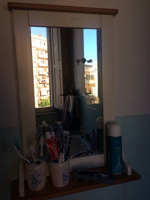 The bathroom