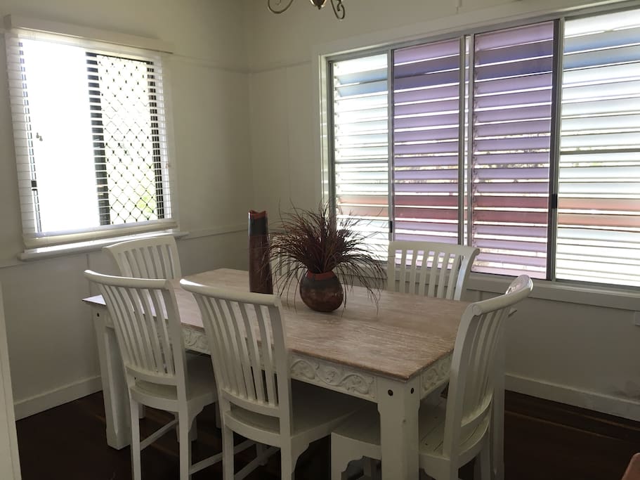 Shared dining area