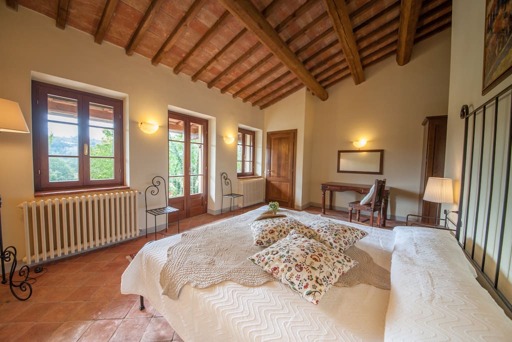 Bedroom 'Volterra' with own balcony