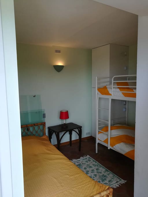 Chambre à 3 lits