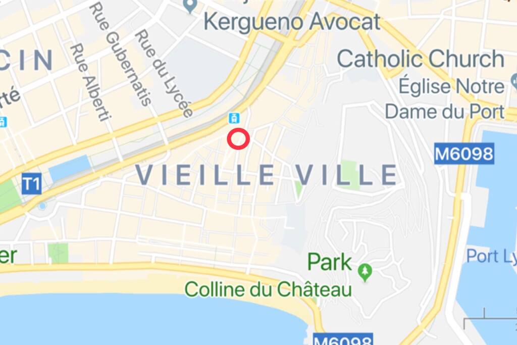 Actual location in Vieux Nice definitely MATTERS! We are on a clean, quiet, well lit and interesting street full of shops, restaurants, cafes and galleries. Many other apartments are on dark/dreary isolated alleys, some are near smelly garbage service stations, or close to the main squares that are VERY loud until all hours of the night.. Even on the most lively of nights, our new double-pane windows ensure a quiet sleep. Here we are at: 2 Rue de la Boucherie.