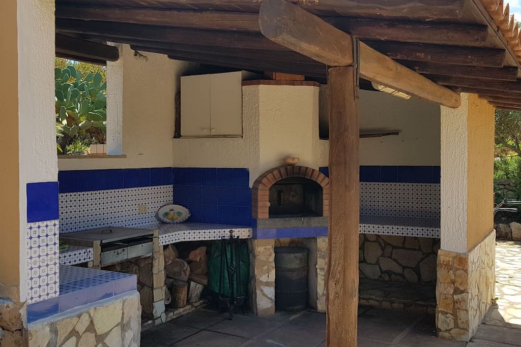 barbecue e forno a legna
