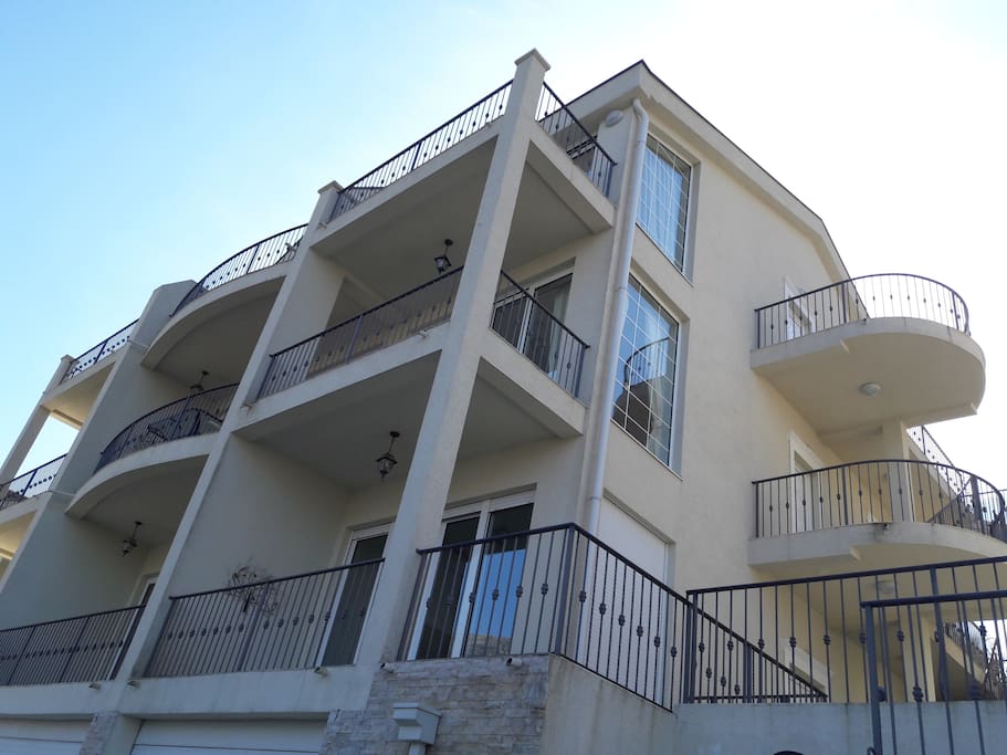 Our apartment is on the last floor