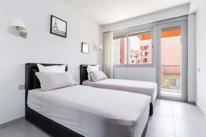 2. spálňa 2 malé postele