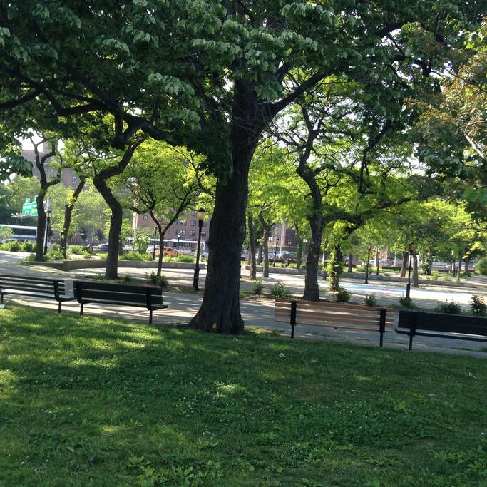 East Rover park in the Summer.