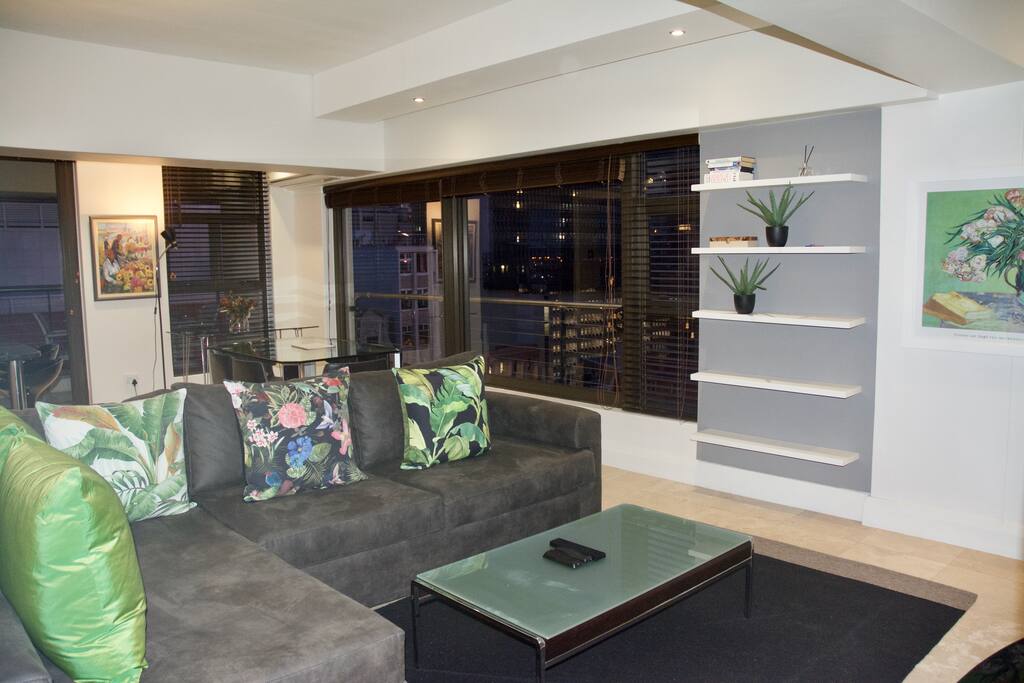 Open plan living space