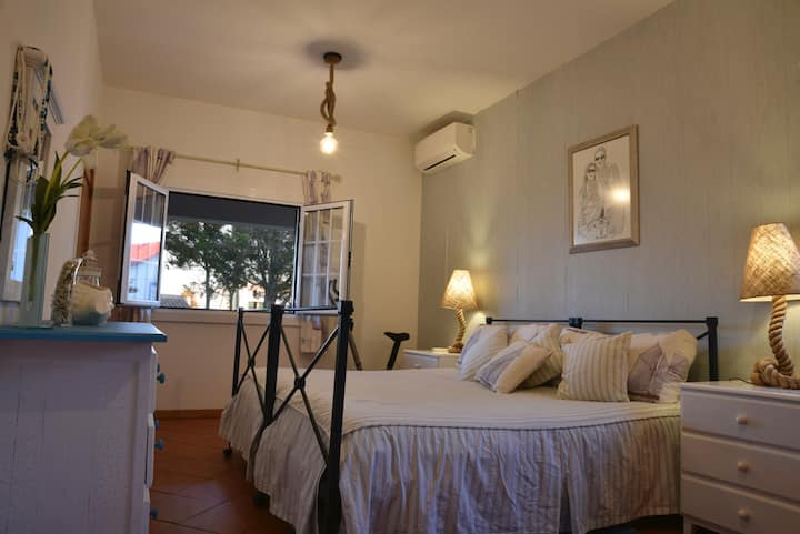 The main big room with air conditioning