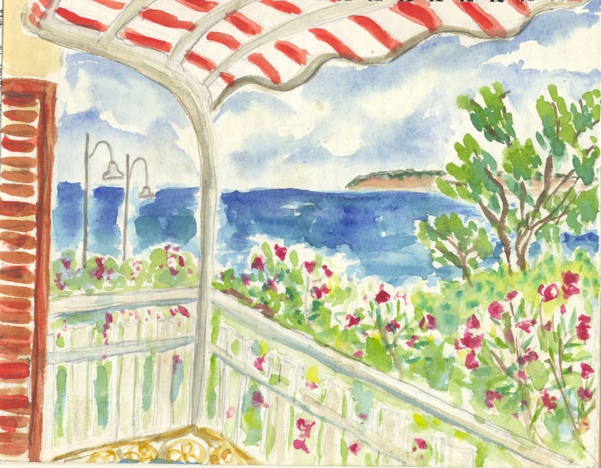 Balcone sull'Oriente - Lavoro artistico di Abigail MERICKEL (USA _ OREGON)