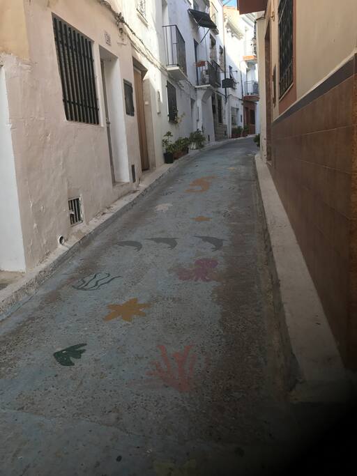 Rue ou se trouve la maison ...
