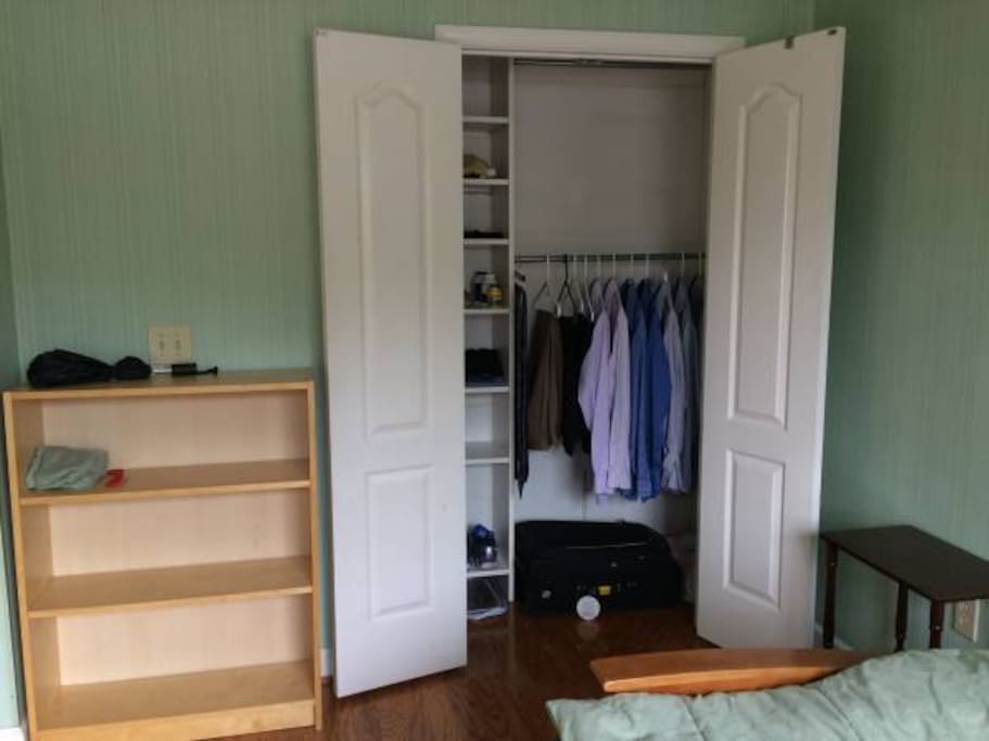 Plenty of closet and storage space
