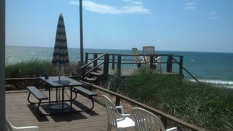 LAKE  MICHIGAN BEACHFRONT!