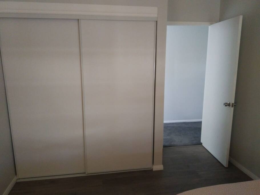 closet and door into room from hall