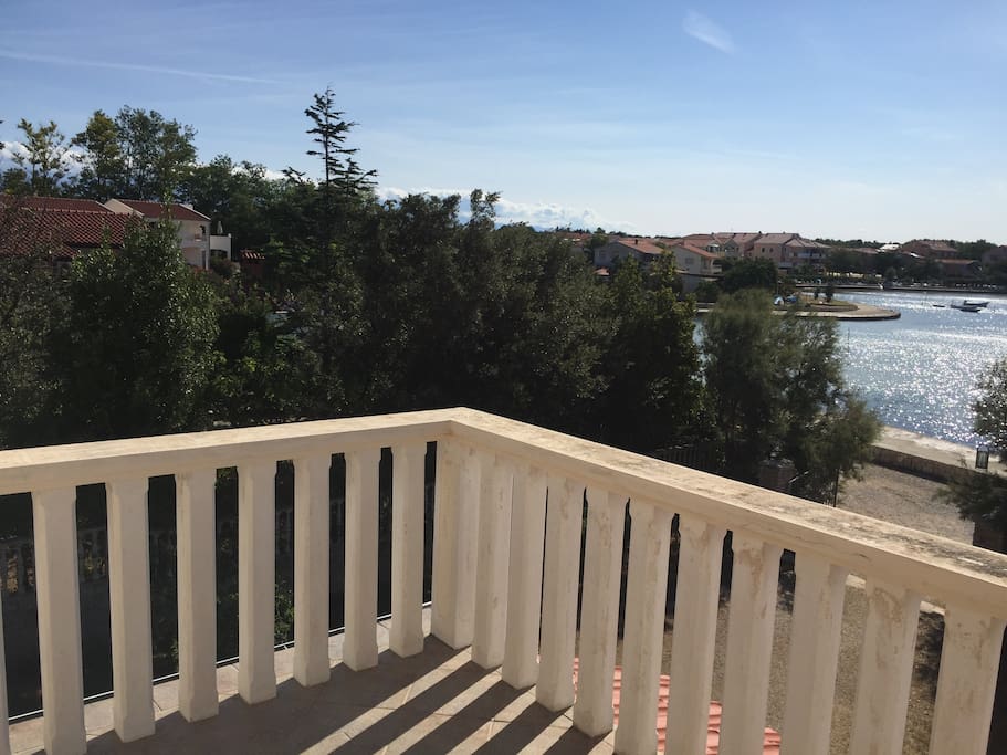 Top balcony view