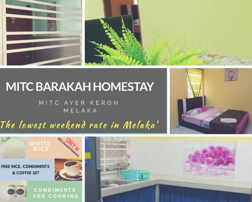 The LOWEST WEEKEND RATE in Melaka (awarded by Booking.com)