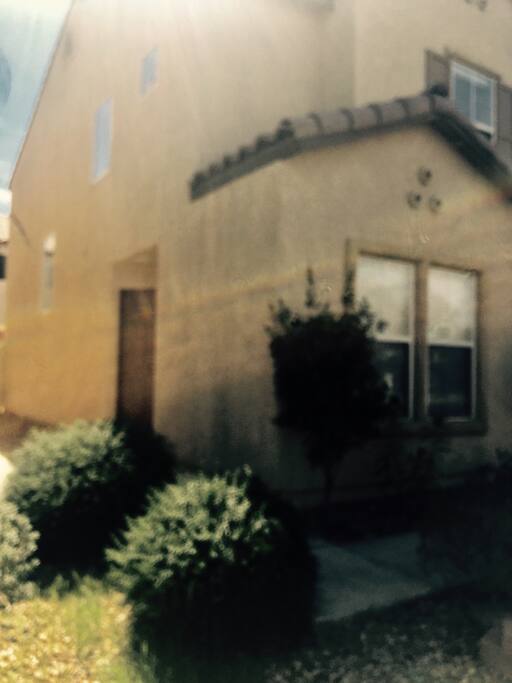 Door in the left corner