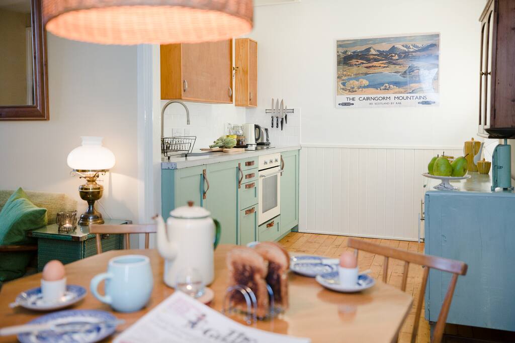 New galley kitchen