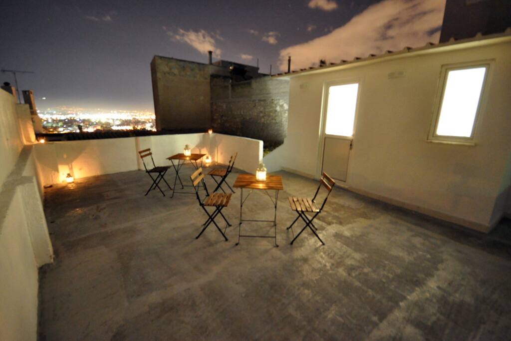 Santorini Maisonette @ Piraeus - 1st floor terrace