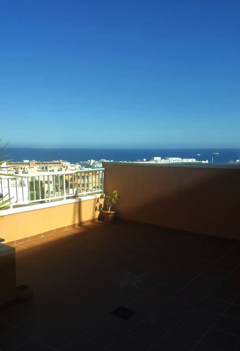 Estas son las vistas ¡Siempre llega la brisa marina!