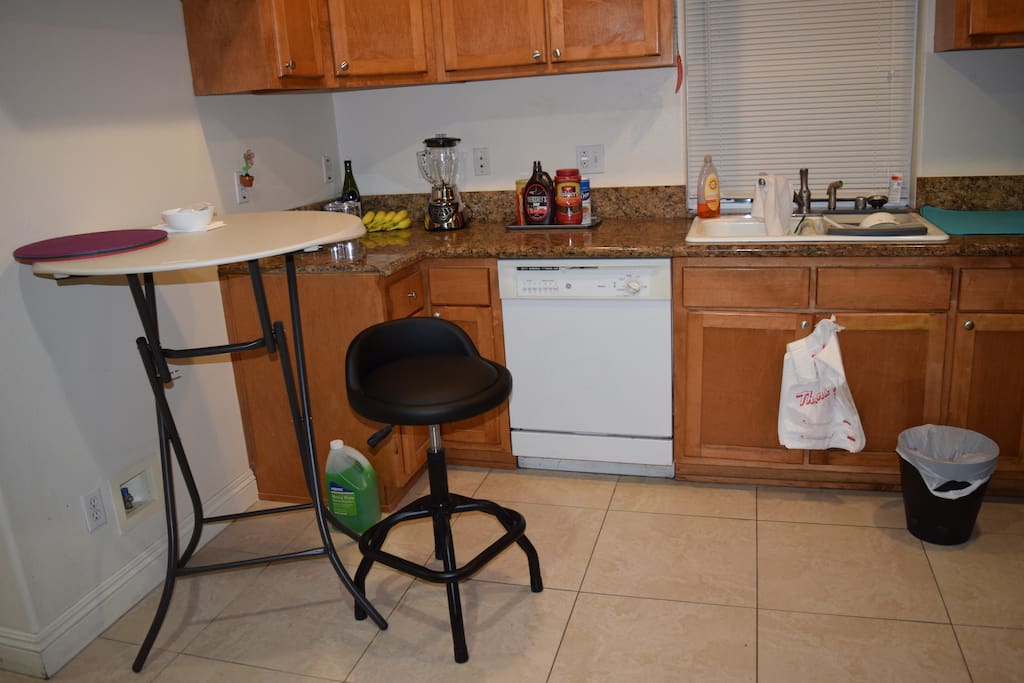 dining in kitchen