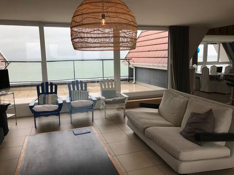 Beautiful sea facing penthouse.