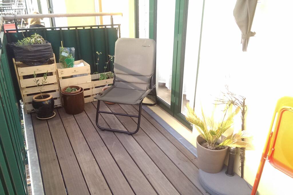 Balcony in privacy