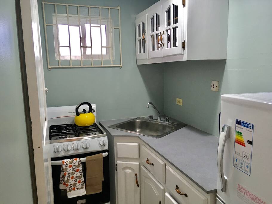 Small kitchen with everything you need