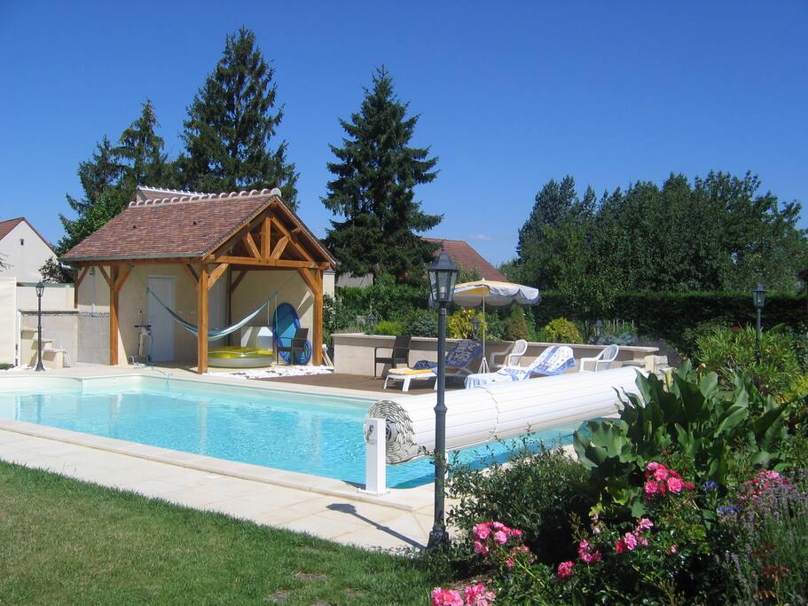 Piscine chauffée en saison