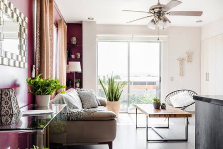 Departamento completo elegante y acogedor