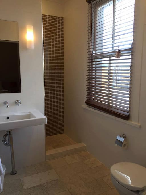 Fresh, clean ensuite bathrooms.
