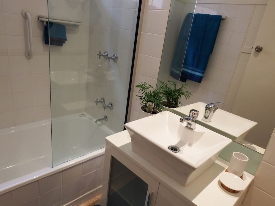 Bathroom and separate toilet